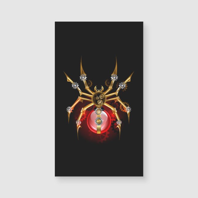 Aranha-do-galo em preto (Frente)