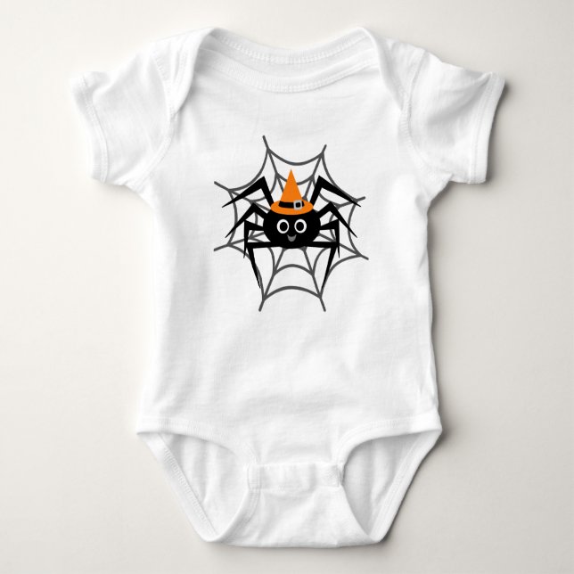 Aranha Halloween em Camisetas e presentes na Web (Frente)