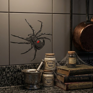Aranha Viúva Negra Desenho Original Arte