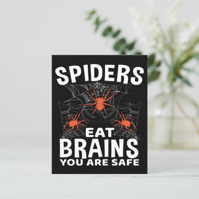 Aranhas Comem Cérebros Você É O Dia das Bruxas Seg (Em pé/Frente)