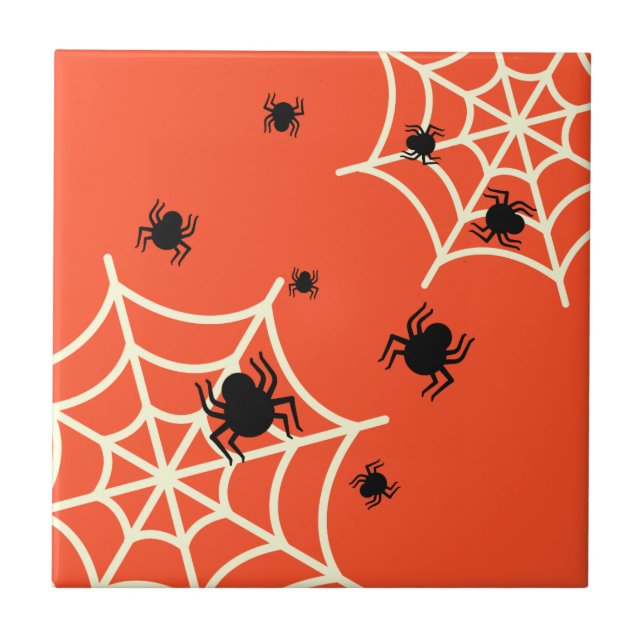 Aranhas Halloween na Web (Frente)