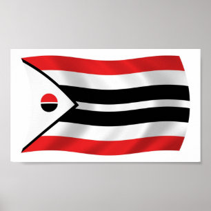 Arapaho Tribe Flag Poster Impressão