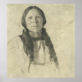 Arapahoe Boy - Poster de Belas Artes de Forest Bus