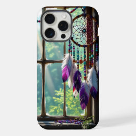 Arapuca Roxa Boho na Janela