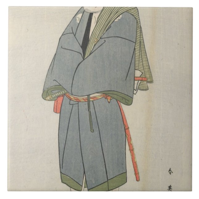 Arashi Ryu_zo como Heiemon, 1795 (Frente)