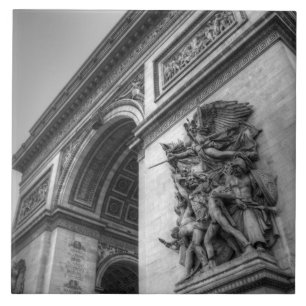 Arc de Triomphe b/w
