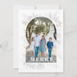 Arca da Flor de Natal Moderna feliz