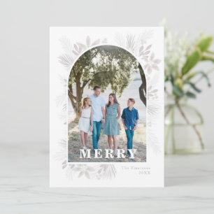 Arca da Flor de Natal Moderna feliz