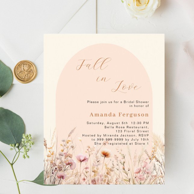 Arca de flor selvagem cai Chá de panela de orçamen (Criador carregado)