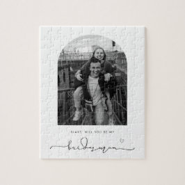 Arch Frame Você será meu Quebra-cabeça de Bridesma