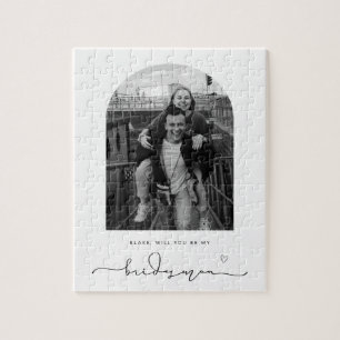 Arch Frame Você será meu Quebra-cabeça de Bridesma