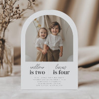 Arch Photo - Convite Conjunta De Aniversário