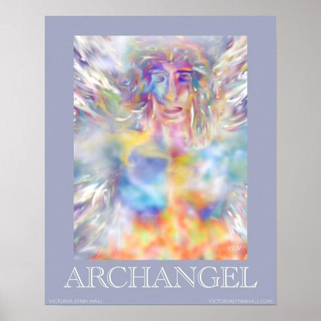 Archangel Digital Art Fantasy Impressão (Frente)