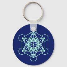 Archangel Metatron Sagrado Geometria Chaveiro