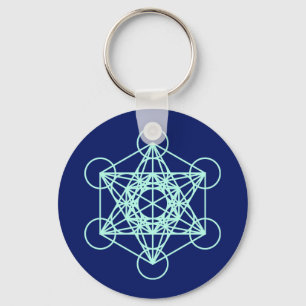 Archangel Metatron Sagrado Geometria Chaveiro