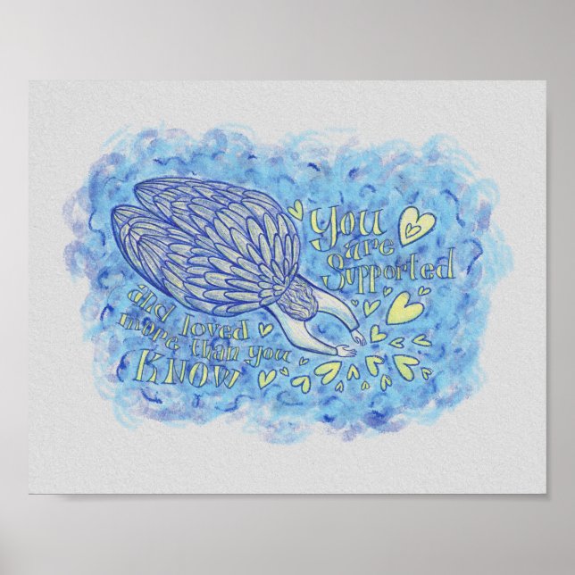 Archangel Michael Custom Poster Art Impressão (Frente)