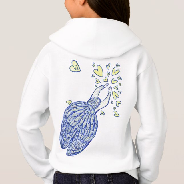 Archangel Michael Love & Support Custom Hoodie (Verso)