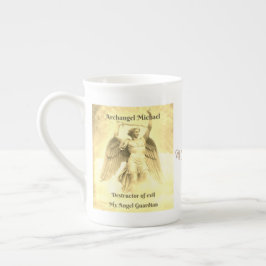Archangel Michael, Meu Angel Guardian, caneca infa