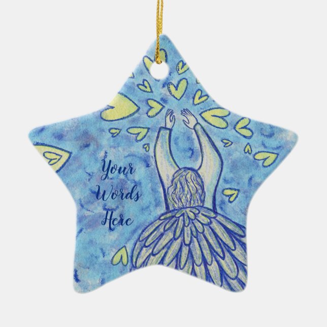 Archangel Michael Ornamentos de presentes de feria (Frente)