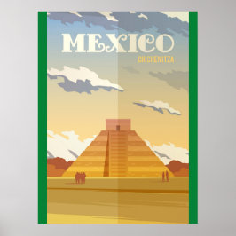 Archeology Mexico Poster
