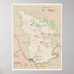Arches map poster
