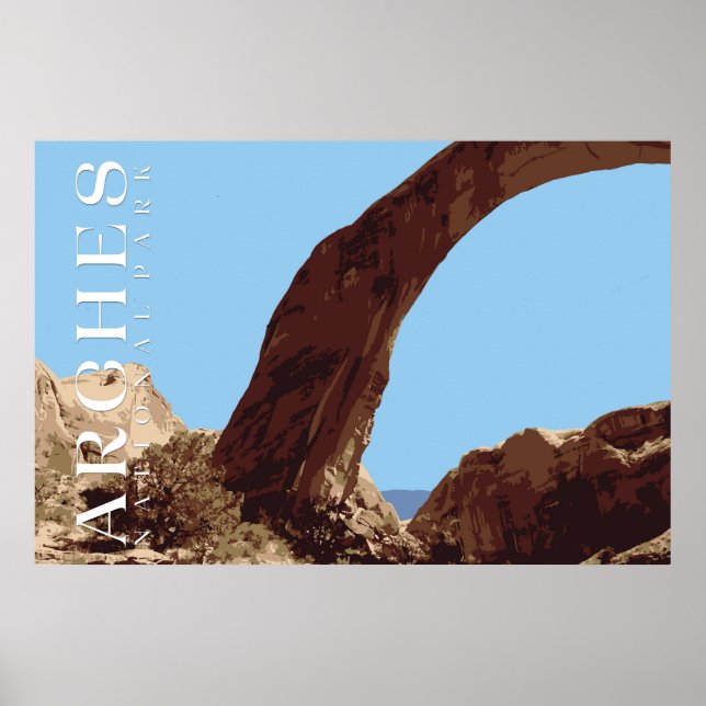 Arches Poster, National Park Impressão (Frente)