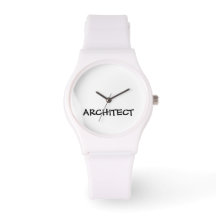 ARCHITECT Relógio de Silicone Branco Esportivo