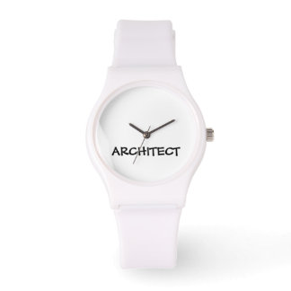 ARCHITECT Relógio de Silicone Branco Esportivo