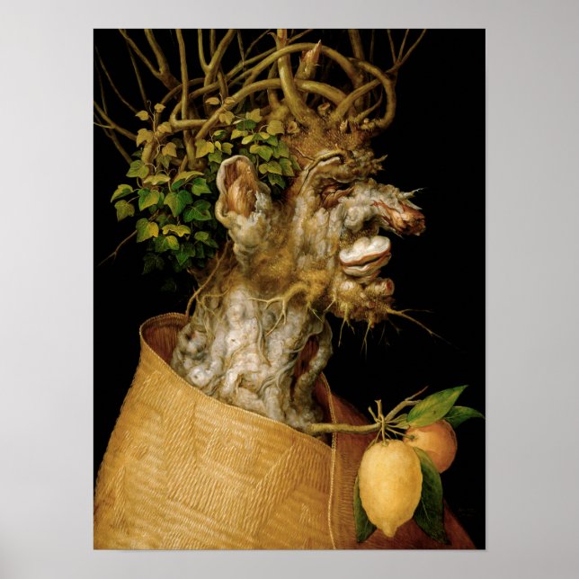 Arcimboldo Winter Poster (Frente)