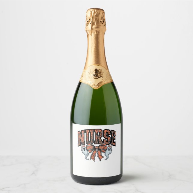 Arco Clássico de T-Shirt da Enfermeira Assustadora (Frente)