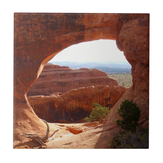 Arco da Partição I no Parque Nacional dos Arcos (Frente)