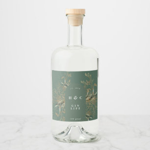 Arco de Gin de Eucalyptus Dourado de Emerald Botan