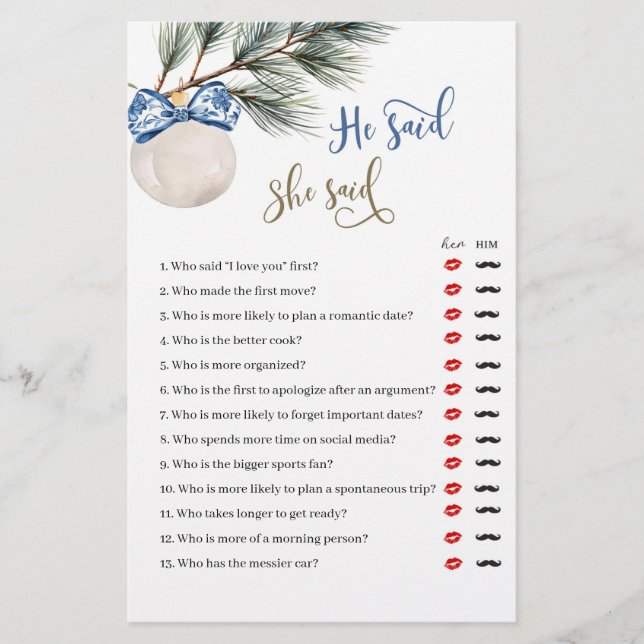 Arco De Inverno Chinoiserie Disse Que Ela Disse Jo (Frente)