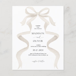 ARCO de Ivory Beige Monogramas Elegante