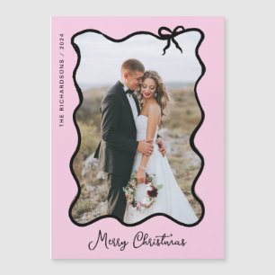 Arco de Natal   Cartão Magnético de Fotografias Pr