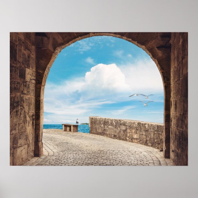 Arco de Pedra poster (Frente)