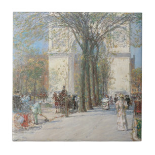 Arco de Washington, Primavera por Frederick Childe