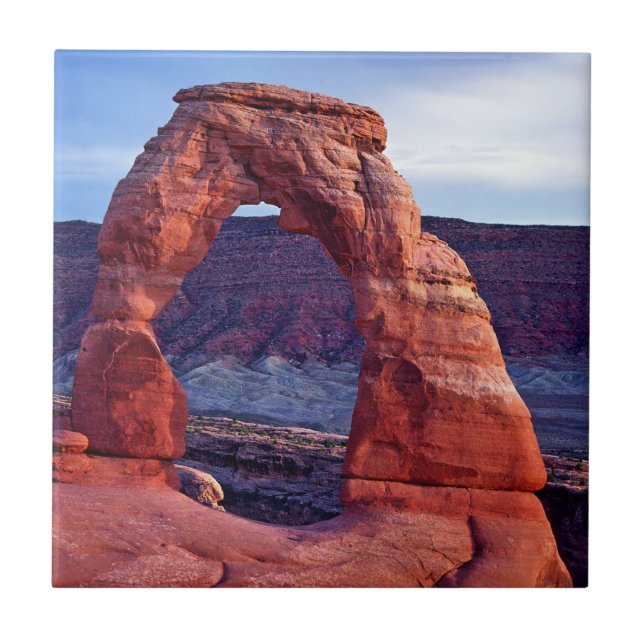 Arco Delicado no Parque Nacional Arches - Utah, EU (Frente)