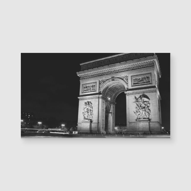 Arco do Triunfo na noite em Paris (Frente)