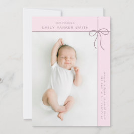 Arco e linhas com cartões de fotos de solteiro ret