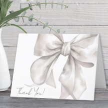 Arco Elegante Personalizado de Agradecimento
