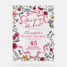 Arco Floral Ela é Casando bem-vinda