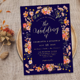 Arco Floral Rústico Boho Casamento Outono Dourado