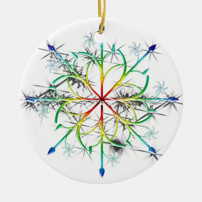 Arco-Íris 2 Ornamento (Frente)