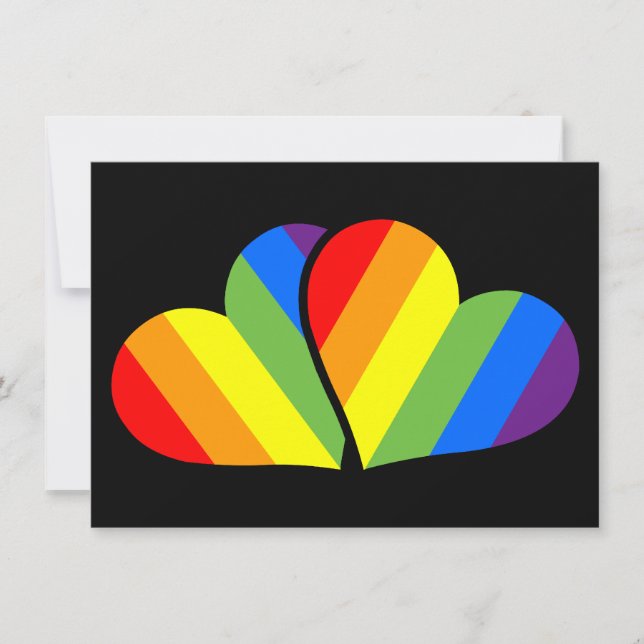 Arco-íris a preto (Frente)