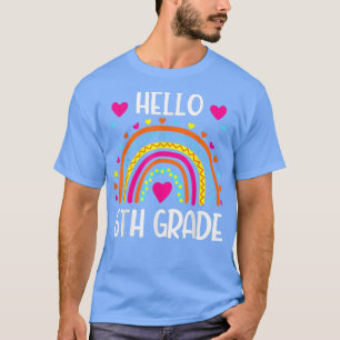 Arco-Íris Ala Sexto Grau De Camisa 6 De Volta A