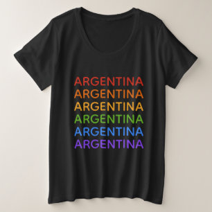 Arco-íris Argentina camisas e jaquetas