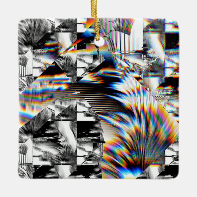 Arco-Íris Assault Ornamento Cerâmico (Frente)