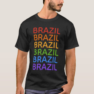 Arco-íris Brasil camisas e jaquetas