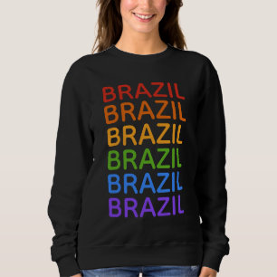 Arco-íris Brasil camisas e jaquetas